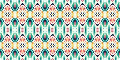 Seamless batik pattern, Seamless floral batik pattern, and Seamless motif pattern resemble ethnic boho, Aztec, and ikat styles. designed for use in satin, wallpaper, fabric, curtain, carpet, Batik vector