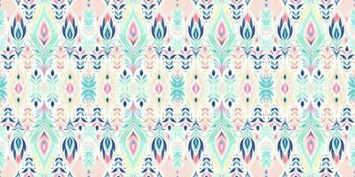 Seamless batik pattern, Seamless floral batik pattern, and Seamless motif pattern resemble ethnic boho, Aztec, and ikat styles. designed for use in satin, wallpaper, fabric, curtain, carpet, Batik vector