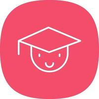 Graduate Vector Icon Design