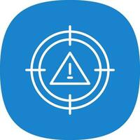 Risk Vector Icon Design