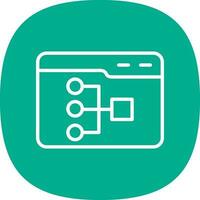 Site Map Vector Icon Design