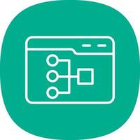 Site Map Vector Icon Design