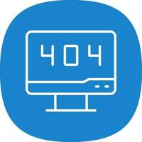 404 Vector Icon Design