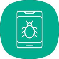 Bug Vector Icon Design