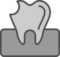 Cavity Vector Icon Design