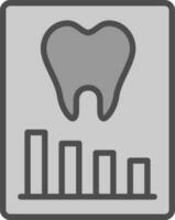 Dental Record Vector Icon Design