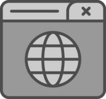 World Wide Web Vector Icon Design