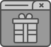 diseño de icono de vector de regalo