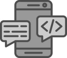 Conversation Vector Icon Design