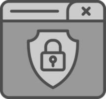 Protected Vector Icon Design