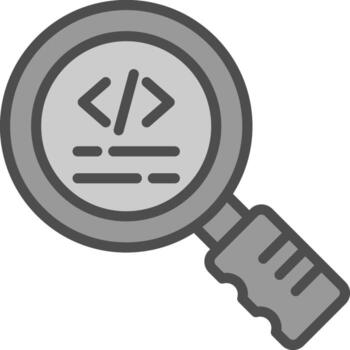 Quick Review Code Vector Icon Design