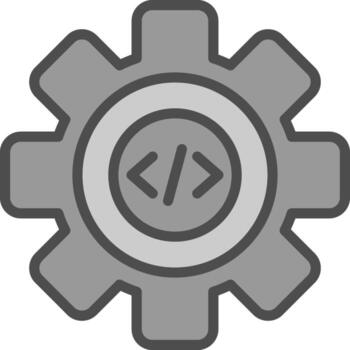 codificación vector icono diseño