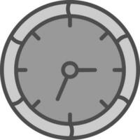 diseño de icono de vector de tiempo de reloj