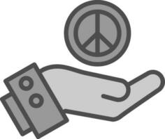 Peace Vector Icon Design