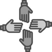 Team Work Vector Icon Design