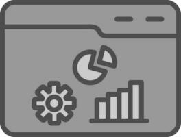 Statistics Vector Icon Design