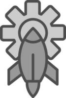 Rocket Vector Icon Design
