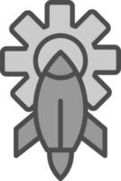 Rocket Vector Icon Design