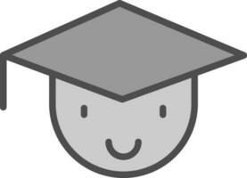 Graduate Vector Icon Design