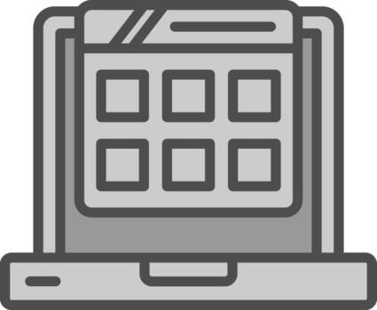 web diseño vector icono diseño