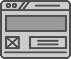 Layout Vector Icon Design