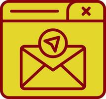 Send Mail Vector Icon Design