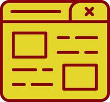 Web Site Vector Icon Design
