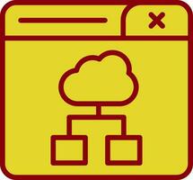 Cloud Computing Vector Icon Design