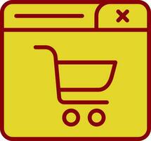 Shopping Online Vector Icon Design