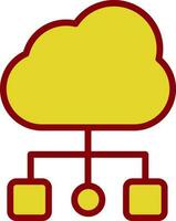 Cloud Computing Vector Icon Design