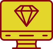 Diamond Vector Icon Design