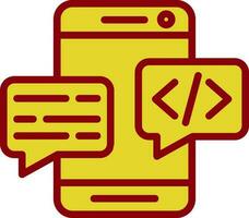Conversation Vector Icon Design