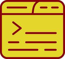 Terminal Vector Icon Design