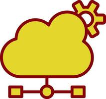 Cloud Computing Vector Icon Design