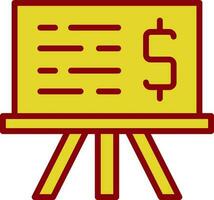 Presentation Vector Icon Design