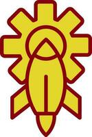 Rocket Vector Icon Design