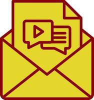 Email Marketing Vector Icon Design