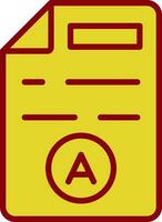 Exam Vector Icon Design