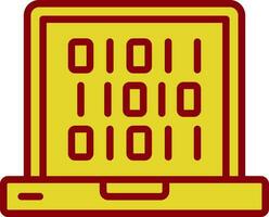 Binary Vector Icon Design