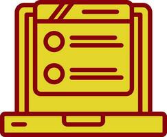 Blog Vector Icon Design