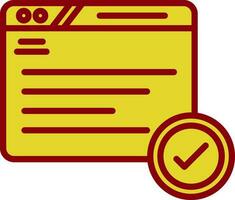 Check Vector Icon Design