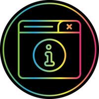Information Symbol Vector Icon Design