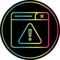 Error Vector Icon Design