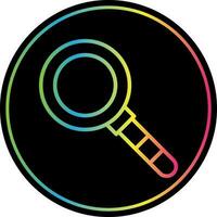 Magnifying Glass Vector Icon Design