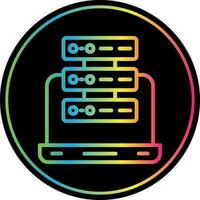 Database Vector Icon Design