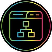 Algorithm Vector Icon Design