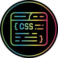 Css Coding Vector Icon Design