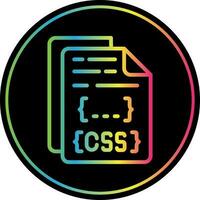 Css File Vector Icon Design