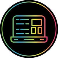 Web Development Vector Icon Design