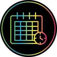 Deadline Vector Icon Design